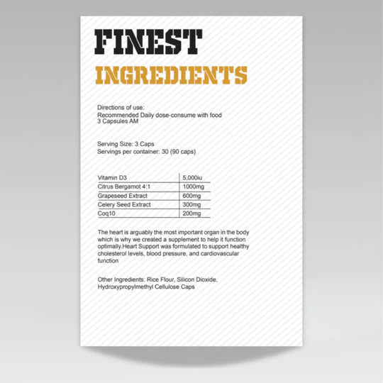 Gas Mark 10 Heart Support