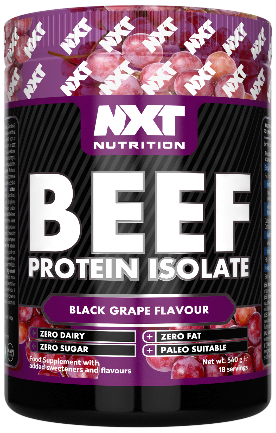 NXT Beef Protein Isolate 540g