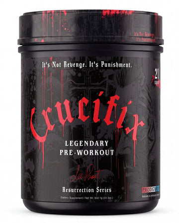 Lee Preist Hand Signed Crucifix Legendary Pre-Workout
