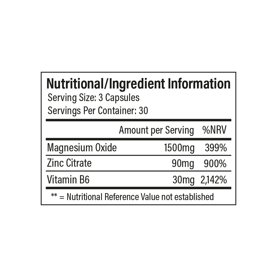 Trained By JP Zinc, Magnesium & B6