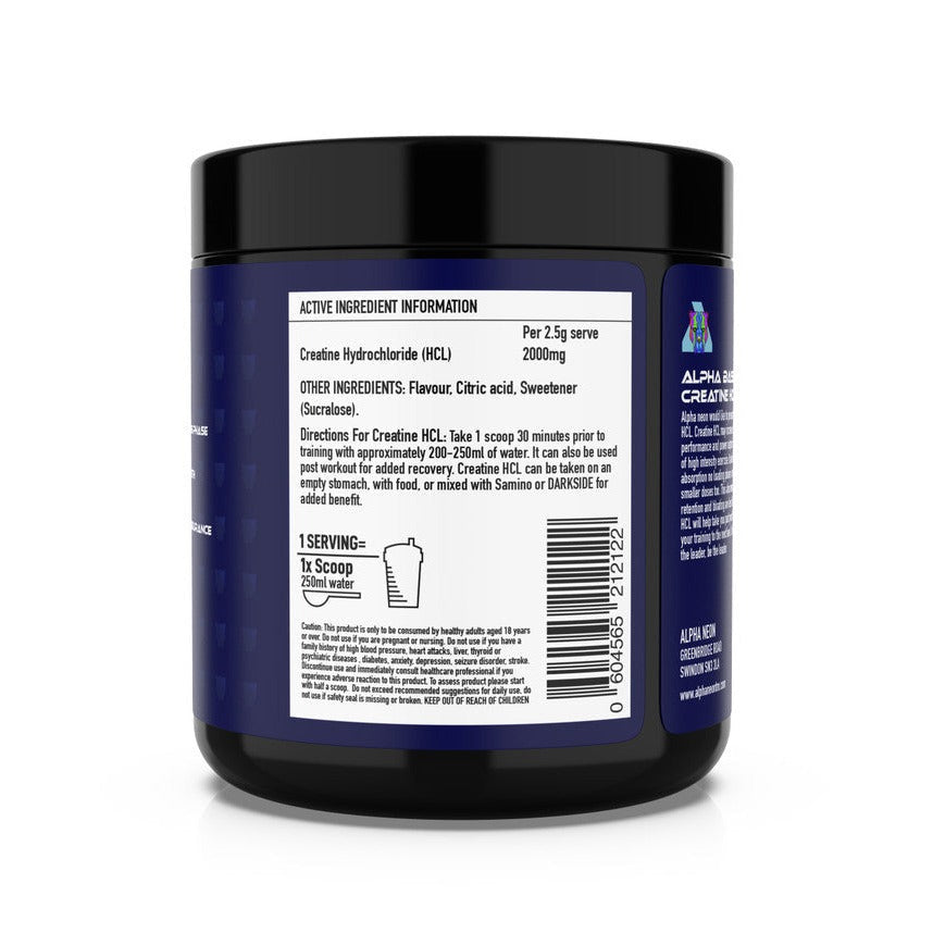 Alpha Neon Creatine HCL