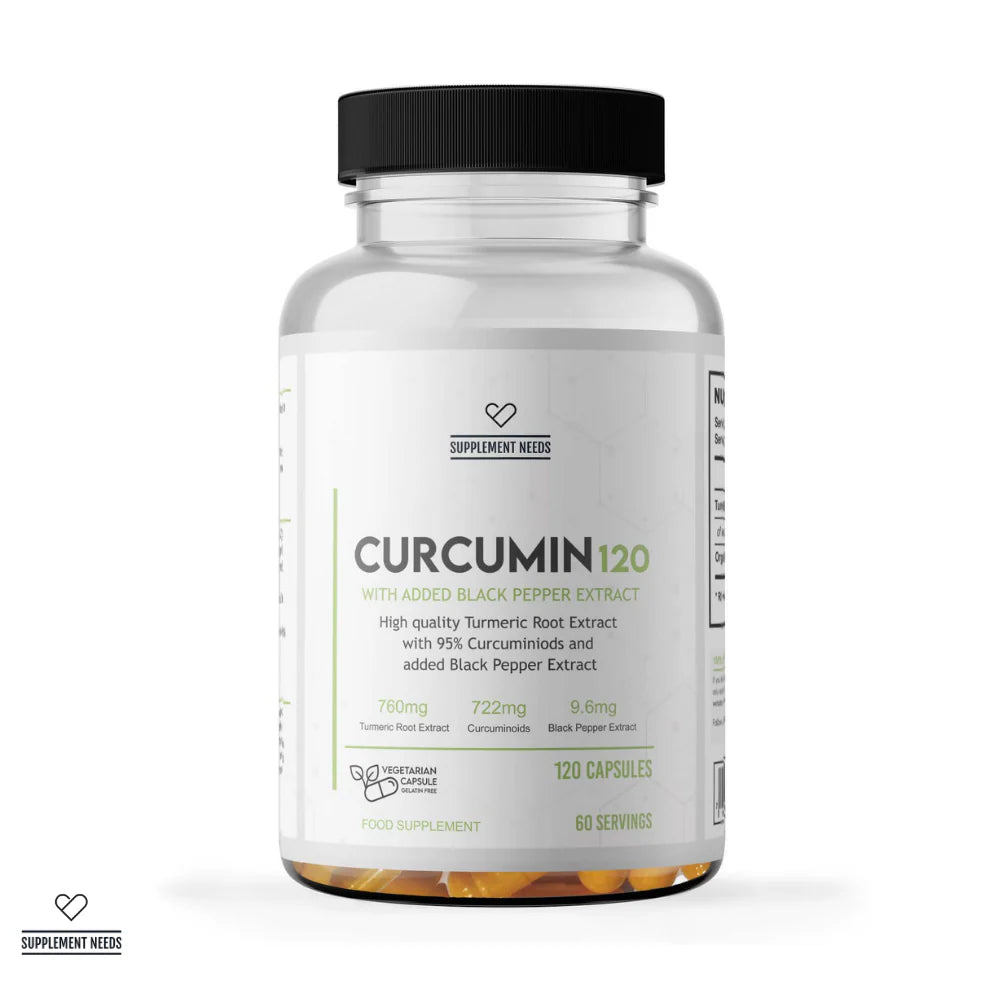 Supplement Needs Curcumin with Black Pepper Extract