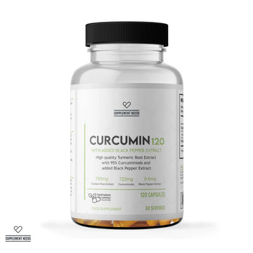 Supplement Needs Curcumin with Black Pepper Extract