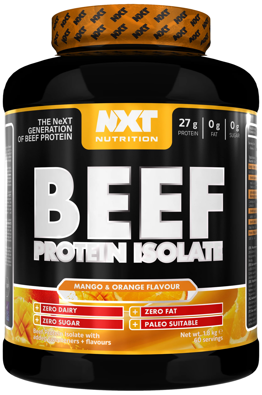 NXT Beef Isolate 1.8kg