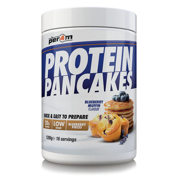 Blueberry Muffin Protein Pancakes image 0