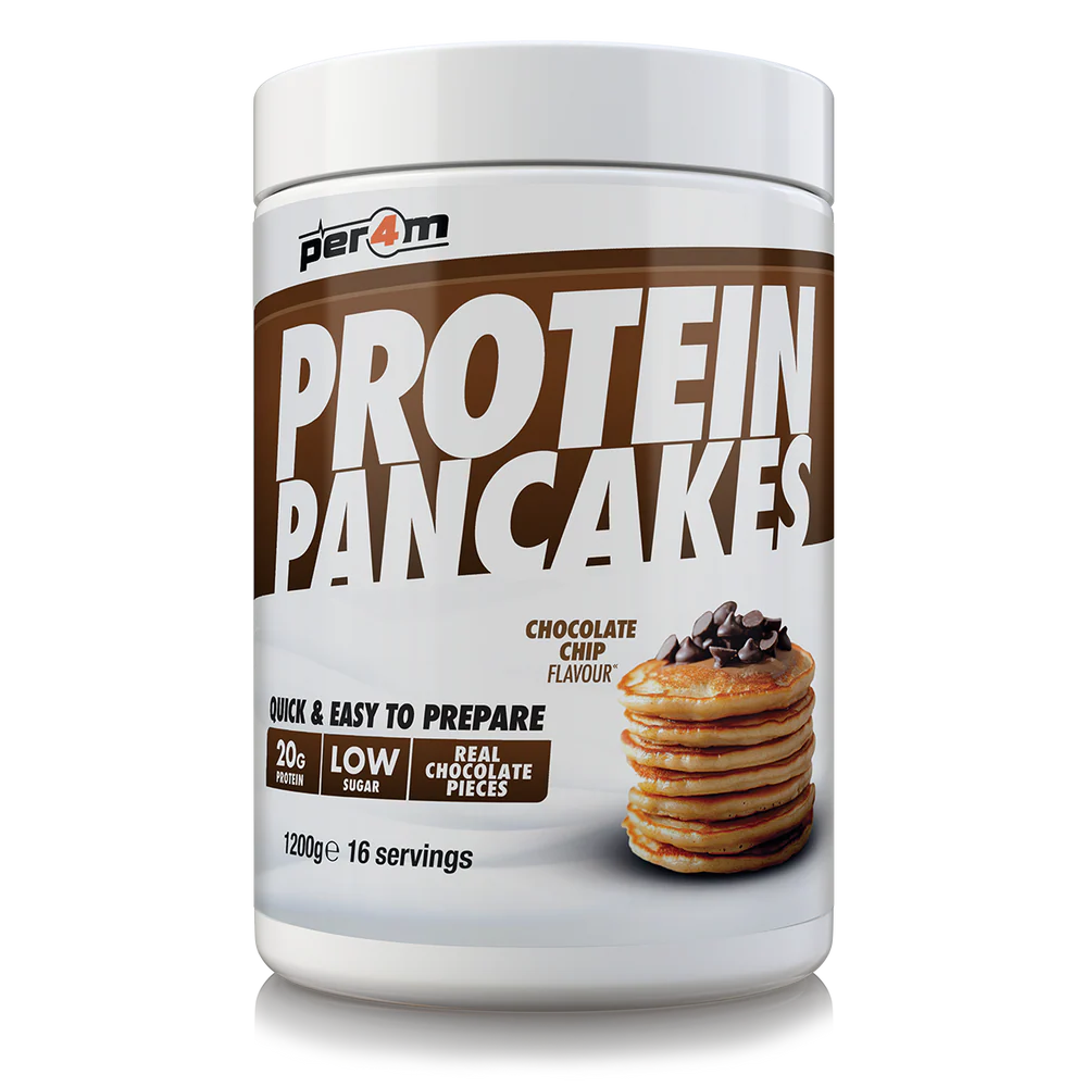 Blueberry Muffin Protein Pancakes image 0