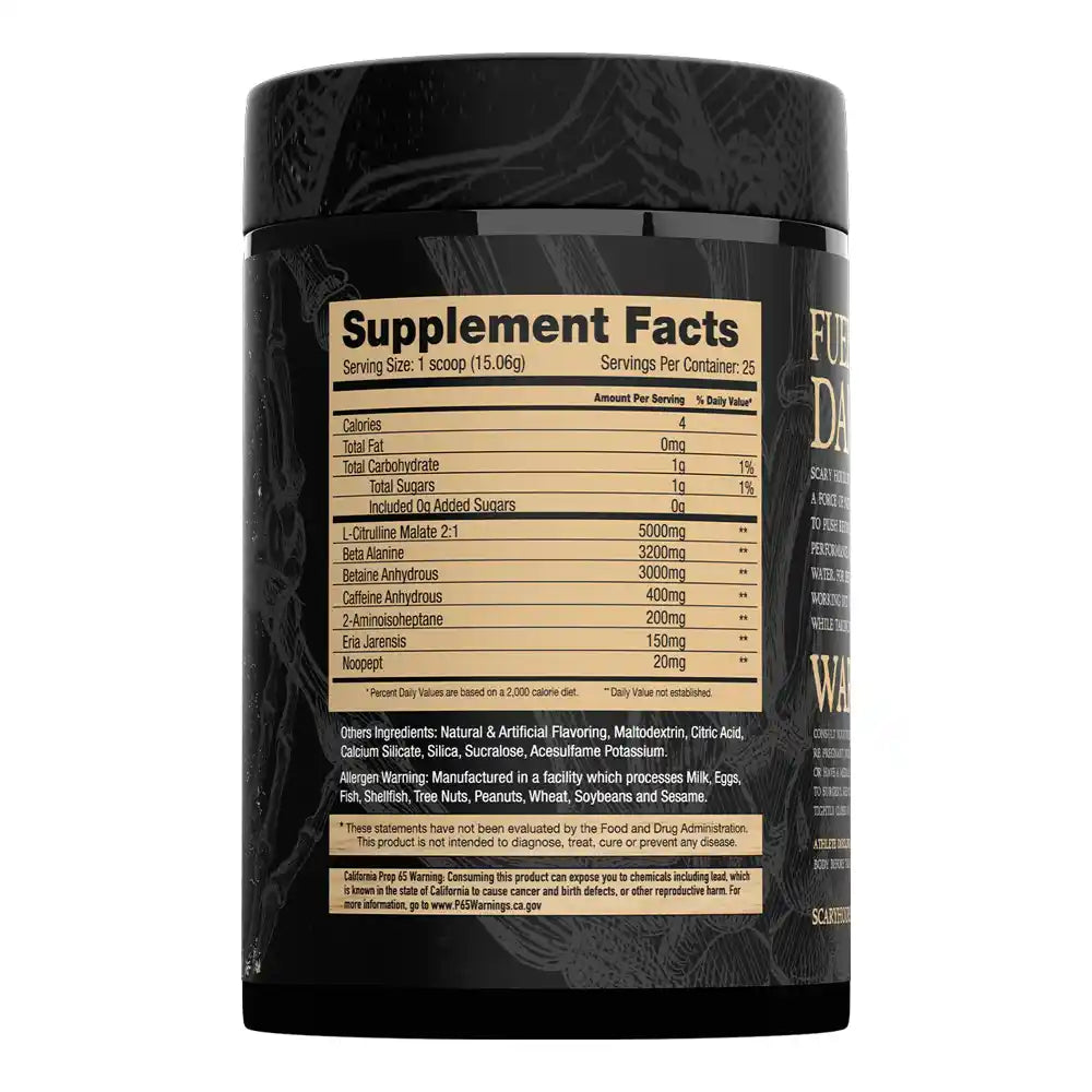 Scary Hours Pre Workout